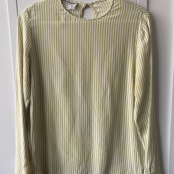 Salvatore Ferragamo Blouse Vintage - Picture 1 of 2